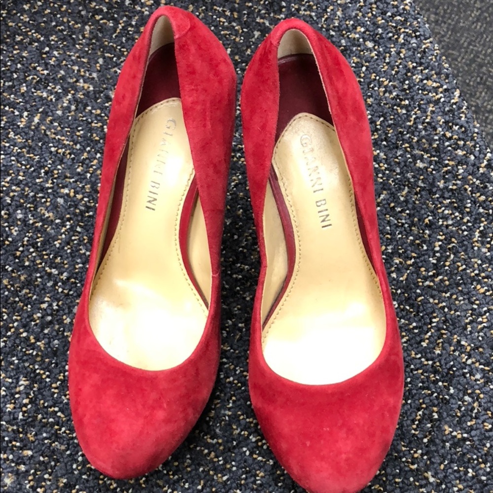 Red Gianni bini heels
